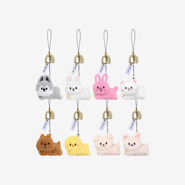 SKZOO PLUSH DOOR BELL KEYRING